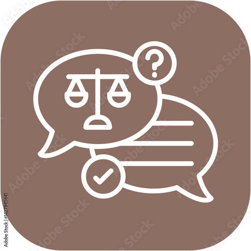 Legal Advice Icon