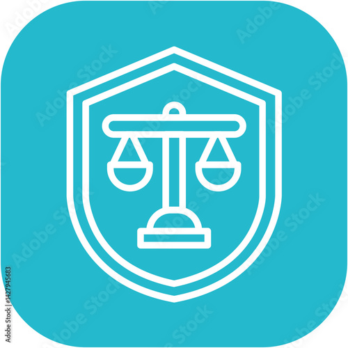Legal Shield Icon