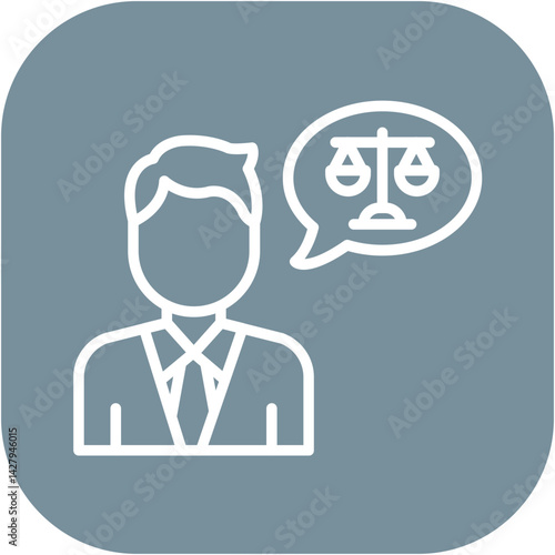 Legal Advice Icon