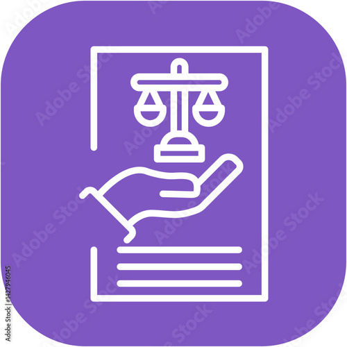 Legal Support Icon