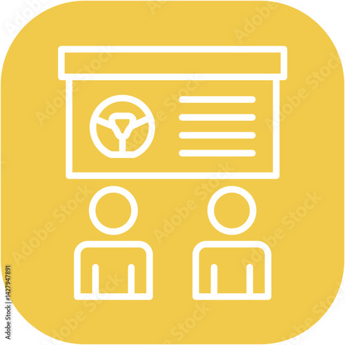 Driver Training Icon