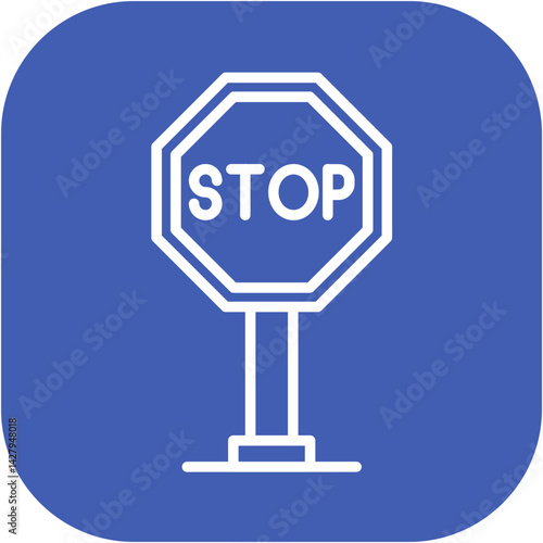 Stop Sign Icon