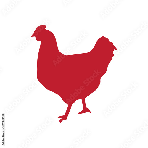 hen red icon