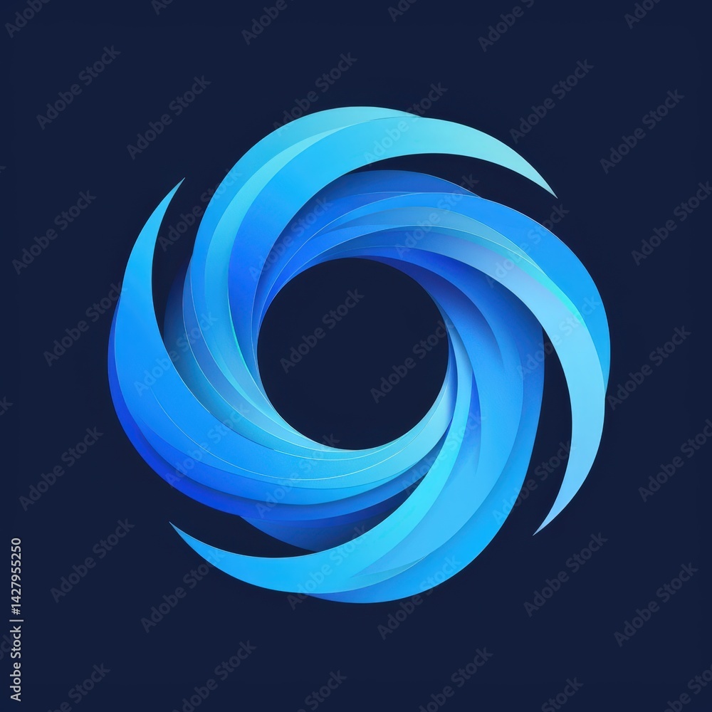 Blue Swirl Logo