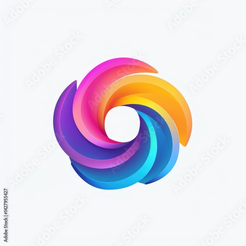Colorful Spiral Logo