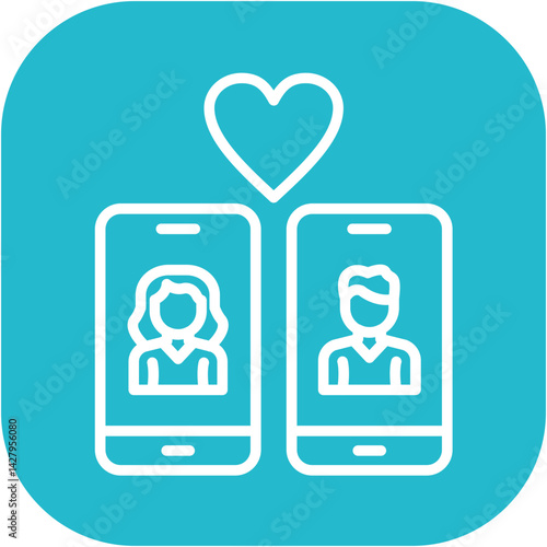Online Dating Icon