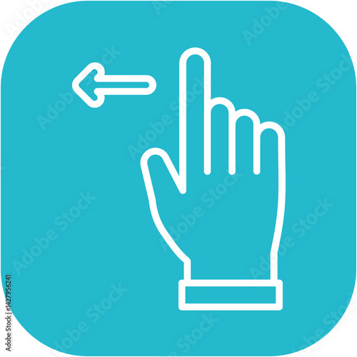 Swipe Left Icon