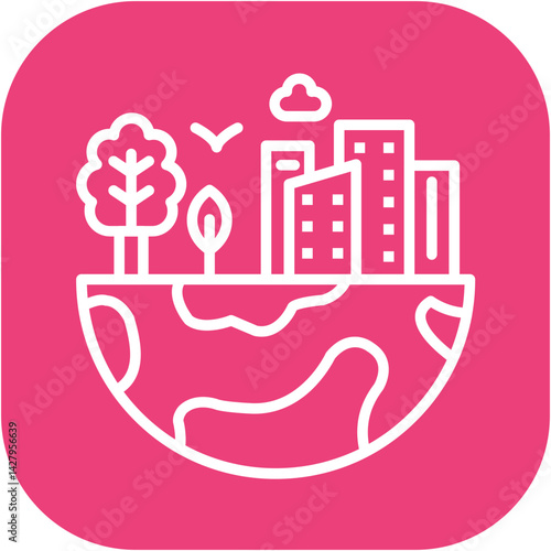 Eco City Icon