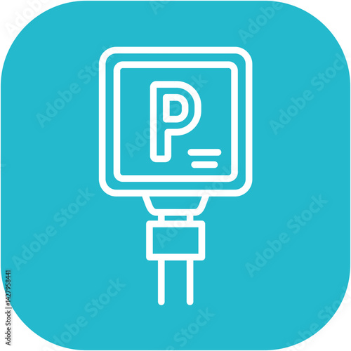 Parking Sign Icon