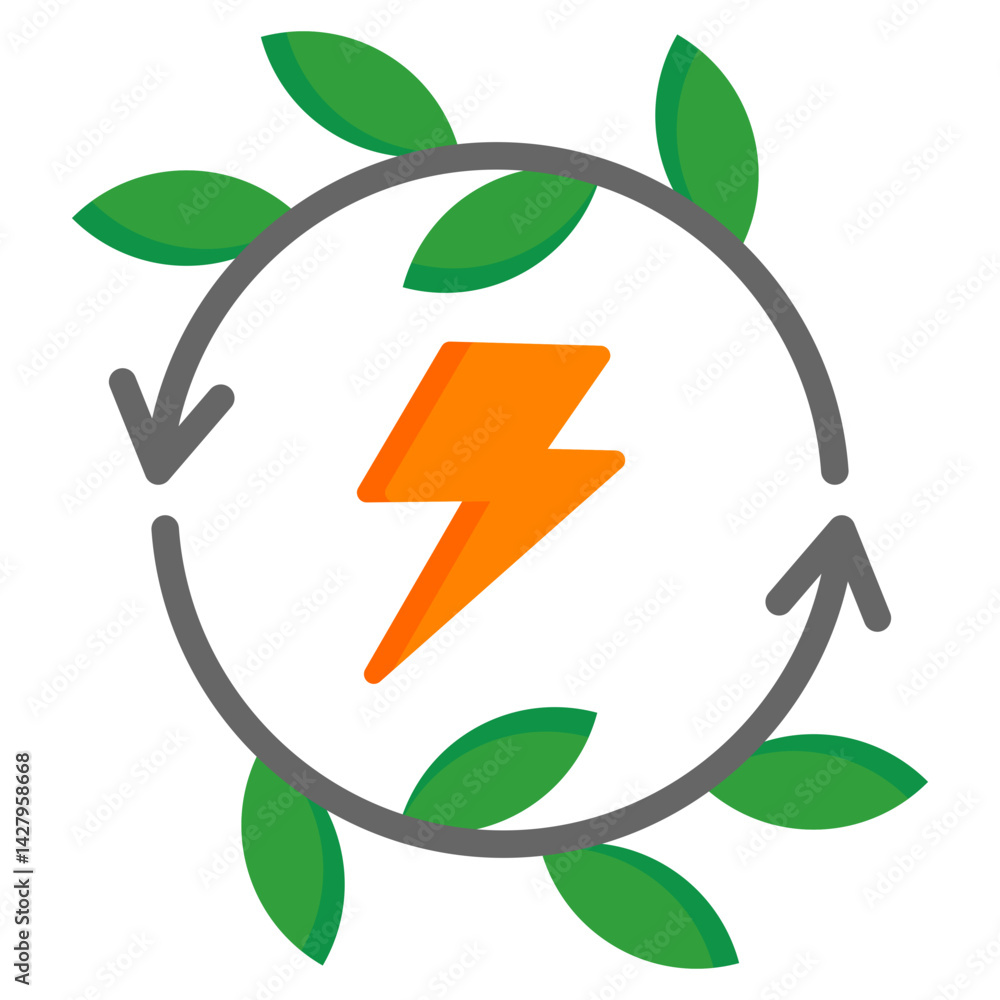 Obraz premium Renewable Icon