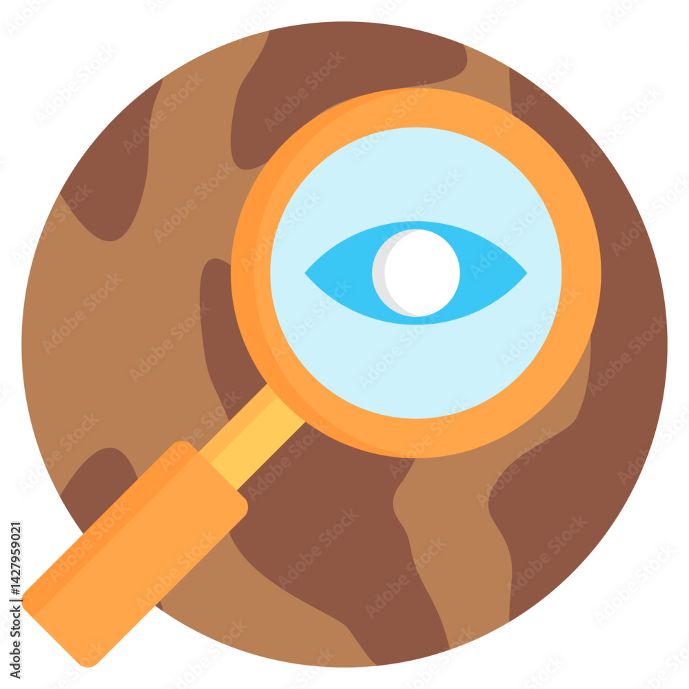 Obraz premium Exploration Icon