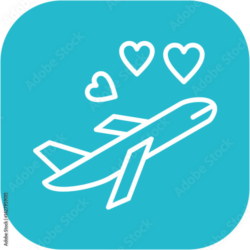 Romantic Getaway Icon