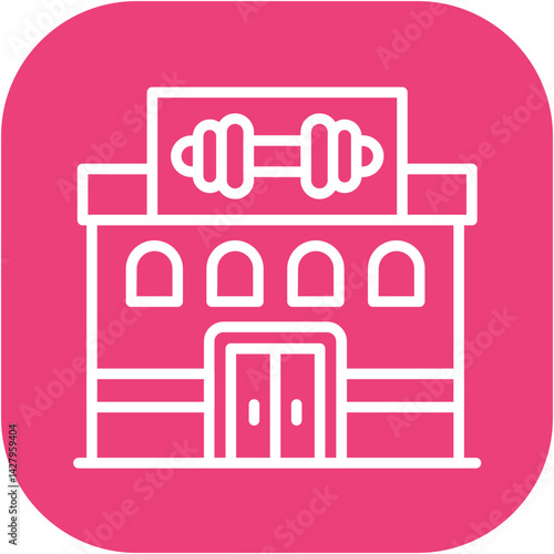 Fitness Center Icon