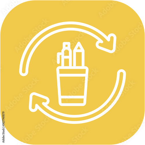 Recycled Crafts Icon