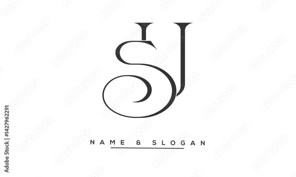 SU, US Abstract Letters Logo Monogram