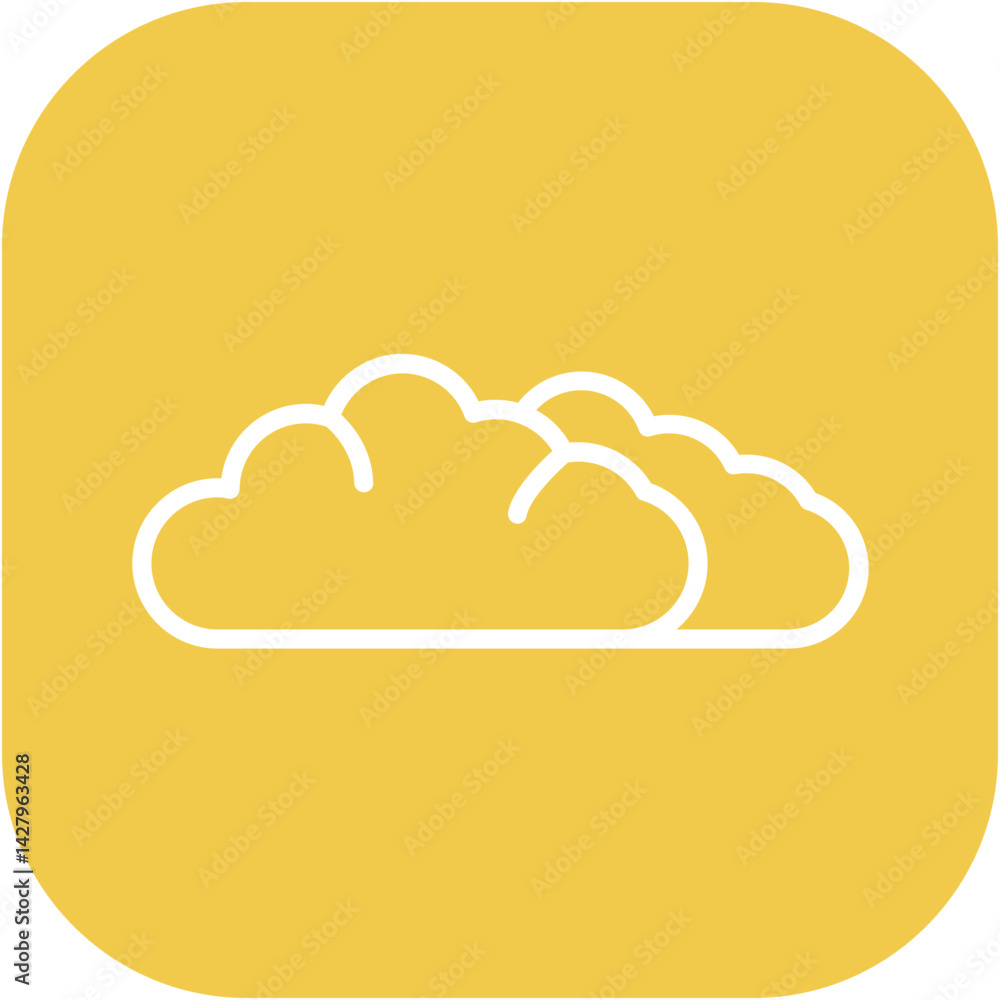 Monsoon Cloud Icon Monsoon Cloud Icon