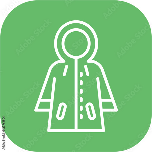 Raincoat Icon