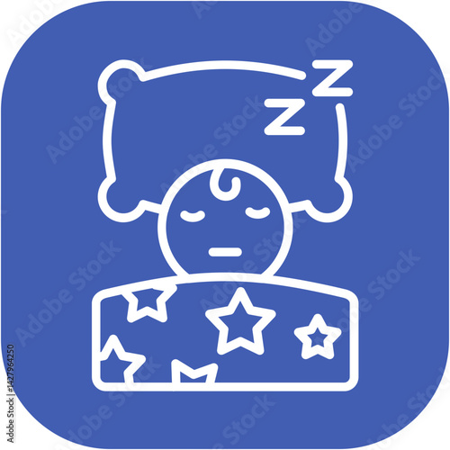 Sleeping Baby Icon