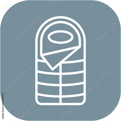 Sleeping Bag Icon