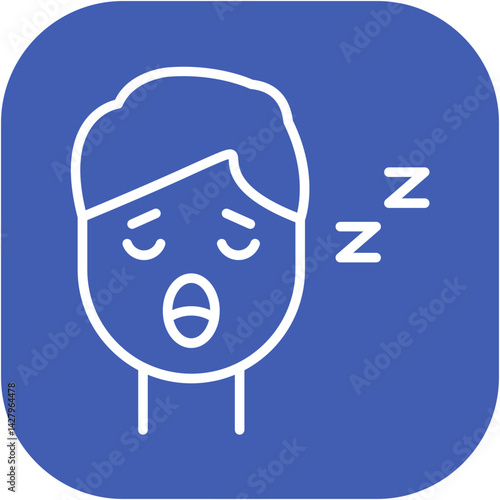 Sleepy Face Icon