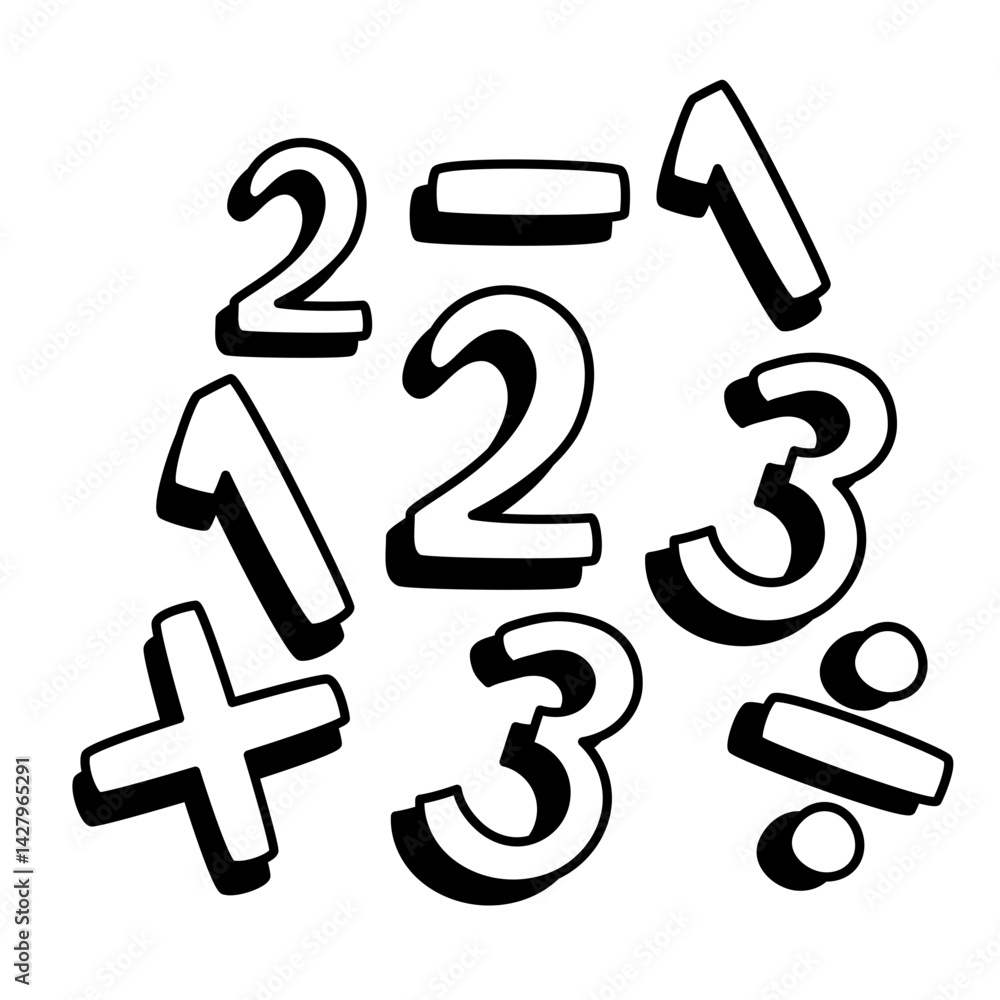 Mathematics Element Symbol Mathematics Element Symbol