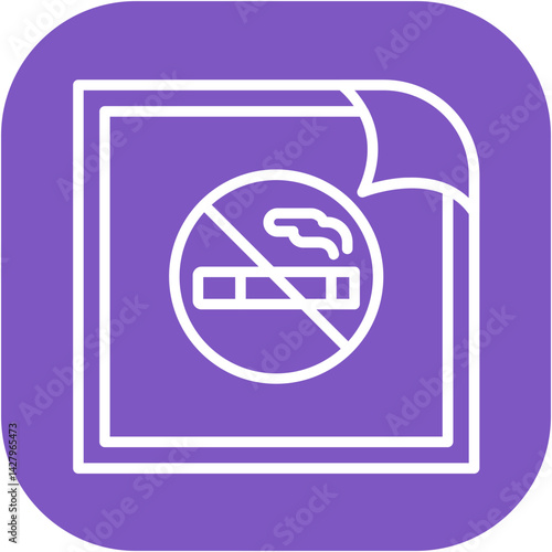 Nicotine Patch Icon