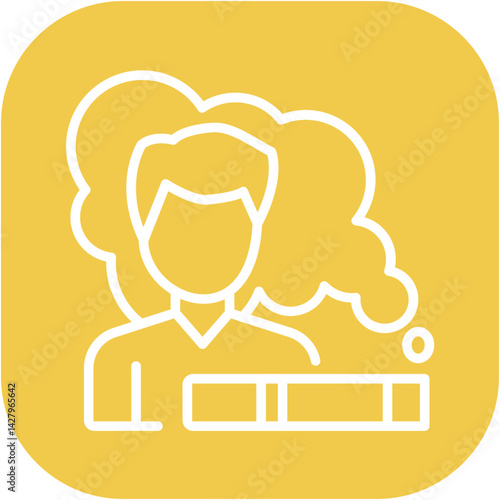 Secondhand Smoke Icon