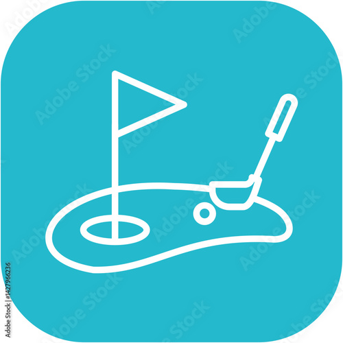 Miniature Golf Icon
