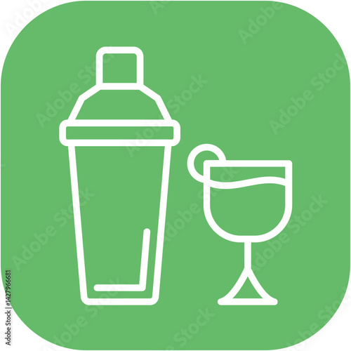 Cocktail Shaker Icon