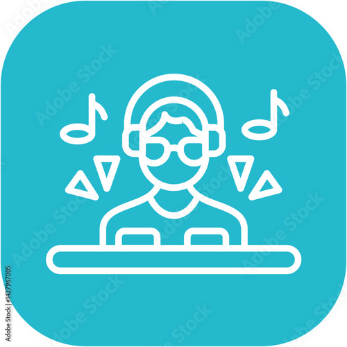 Nightclub DJ Icon