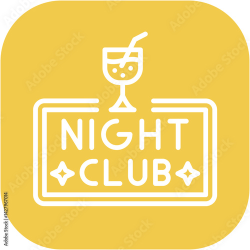 Nightclub Logo Icon