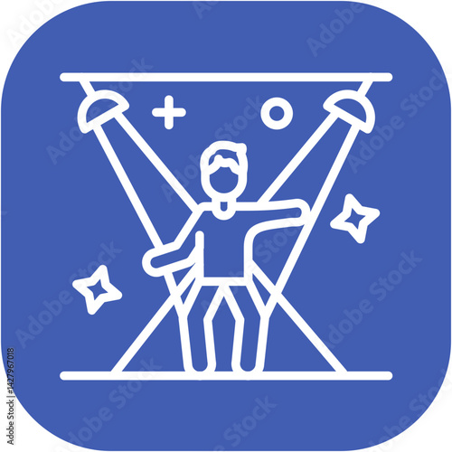 Nightclub Scene Icon