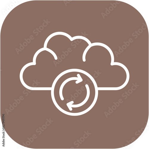 Cloud Backup Icon