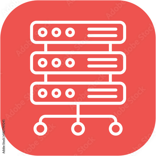 Storage Cluster Icon