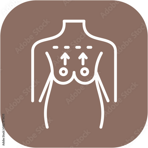 Breast Augmentation Icon