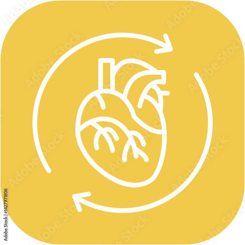 Heart Transplant Icon