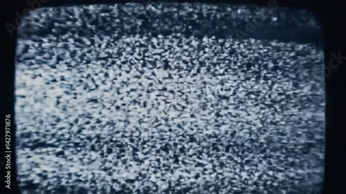 Video Signal Glitch and Static Noise Background,Interference & Malfunction Effects.Generated AI