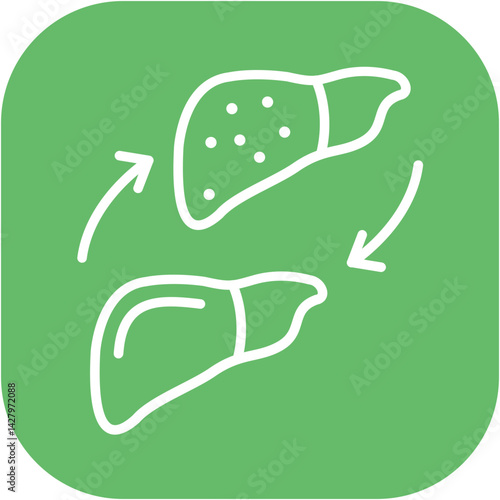 Liver Transplant Icon
