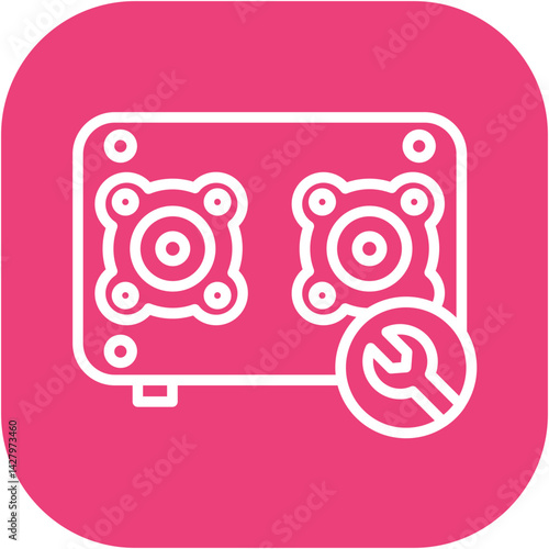 Subwoofer Repair Icon