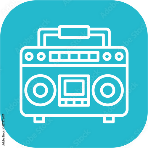 Ghetto Blaster Icon