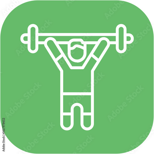 Shoulder Press Icon