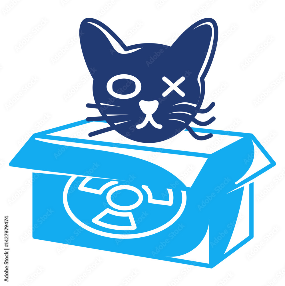 Fototapeta premium Schrodingers Cat