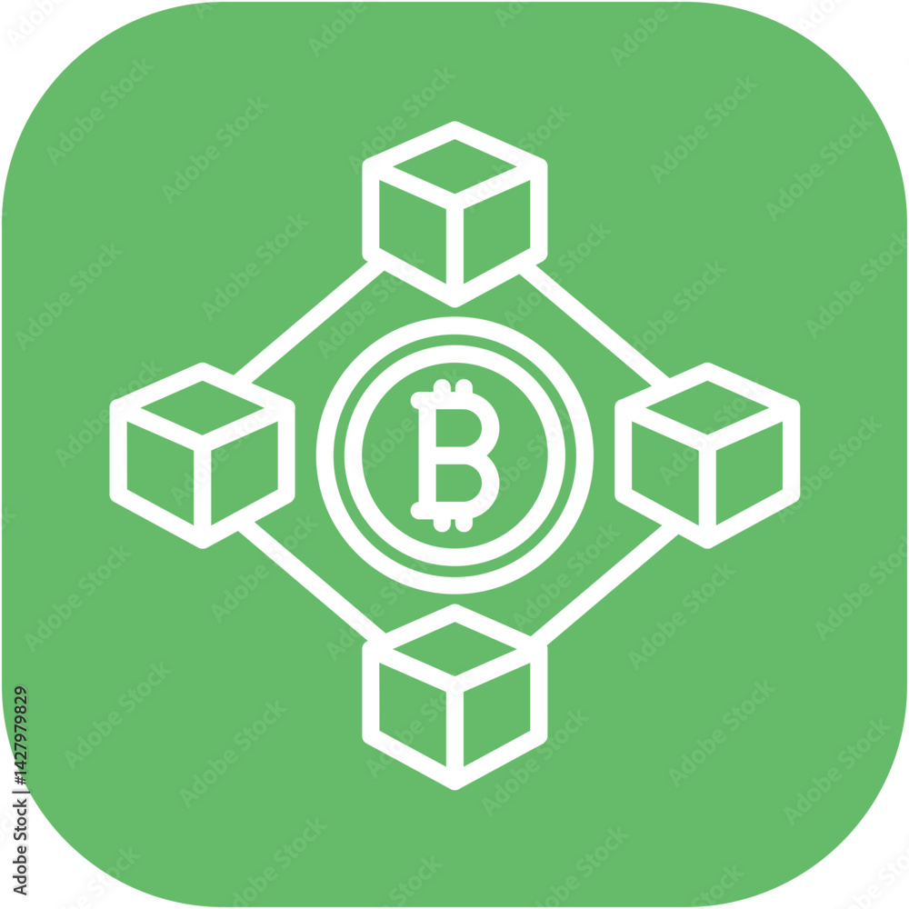 Blockchain Governance Icon Blockchain Governance Icon