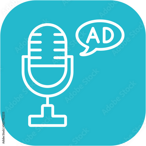Podcast Advertising Icon