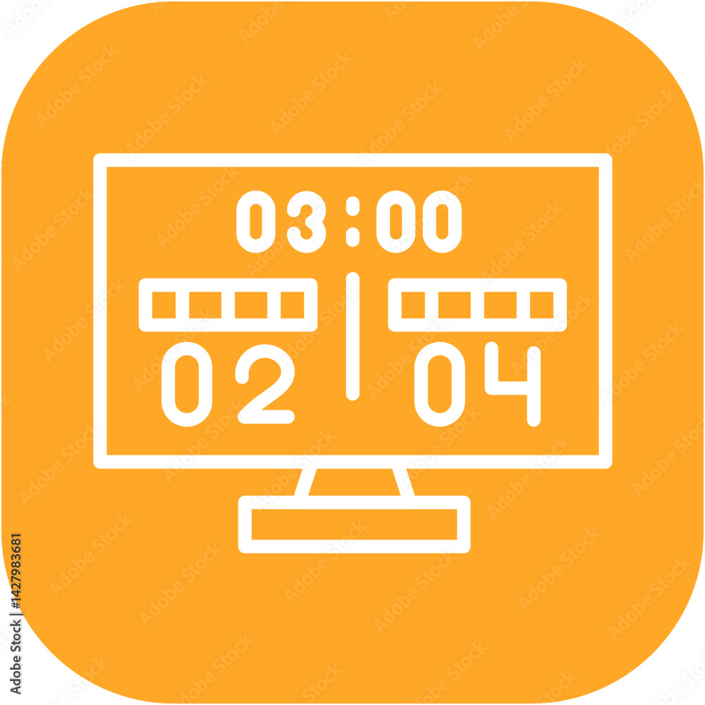 Scoring Machine Icon Scoring Machine Icon