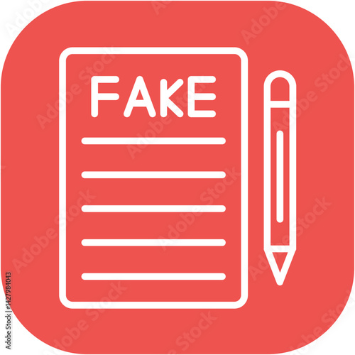 Fake Article Icon