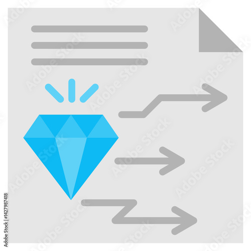 Value Stream Mapping Icon