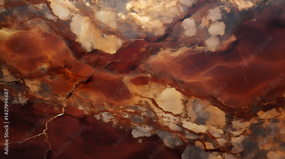 mahogany and bronze marble texture painting mahogany and bronze marble texture painting
