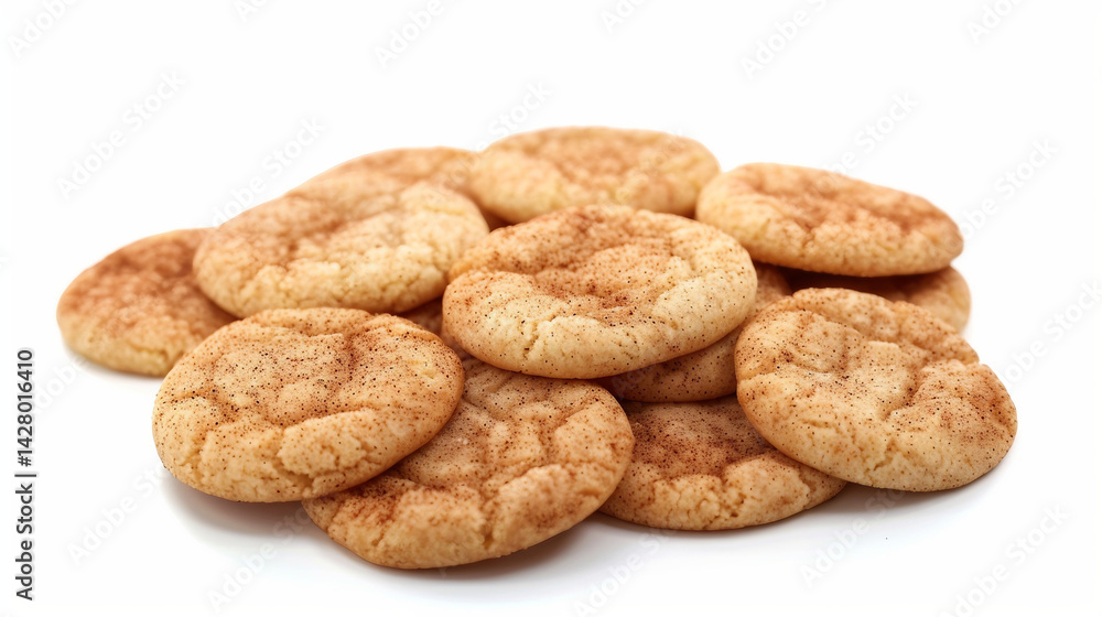 Array of Renowned Snickerdoodle Cookies on white background.PNG Array of Renowned Snickerdoodle Cookies on white background.PNG