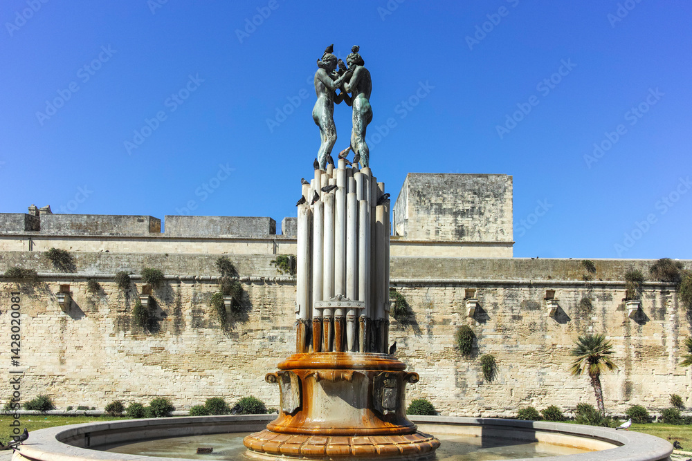 The Old town of Lecce, Apulia Region, Italy